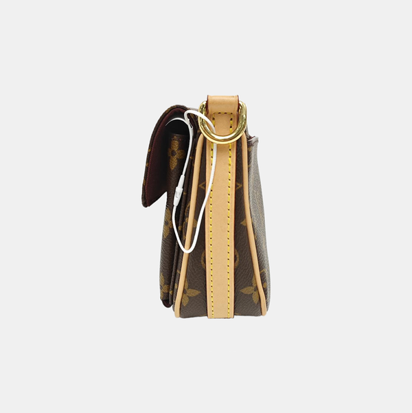 VIVA CITE Monogram Coated Canvas Brown