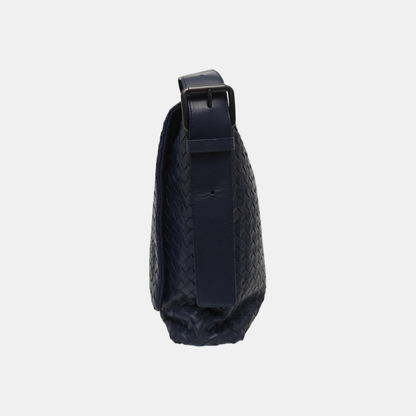 Calfskin Shoulder Bag Blue