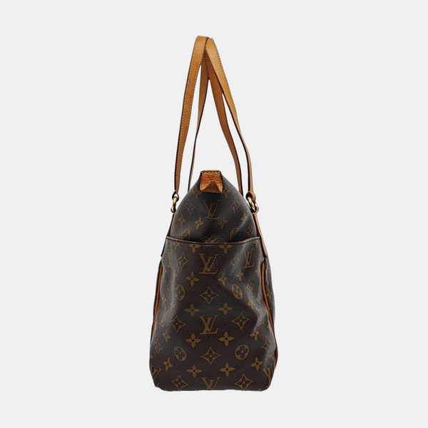 TOTALLY MM Monogram Coated Canvas Brown