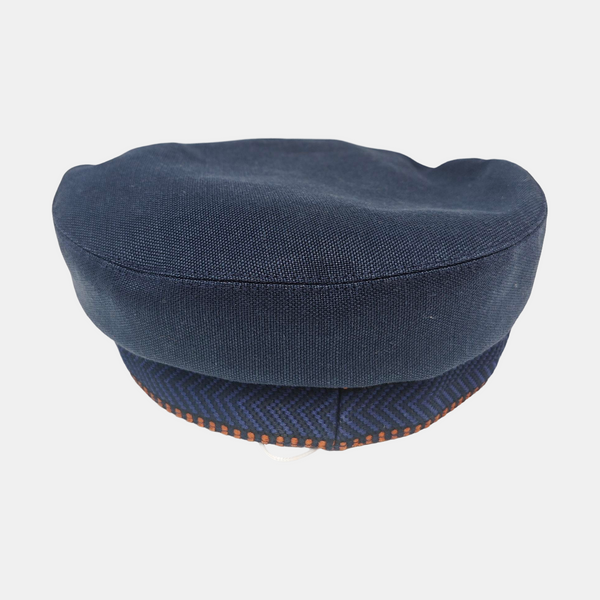 Linen Hat Blue