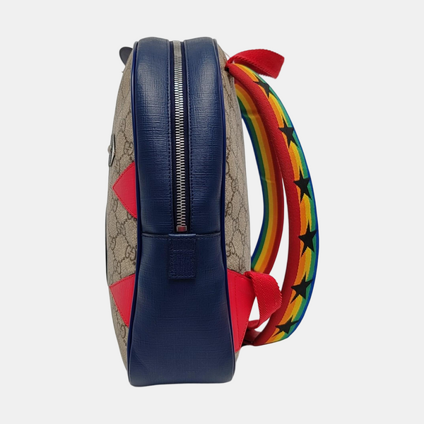 Monogram Coated Canvas Backpack Multicolor