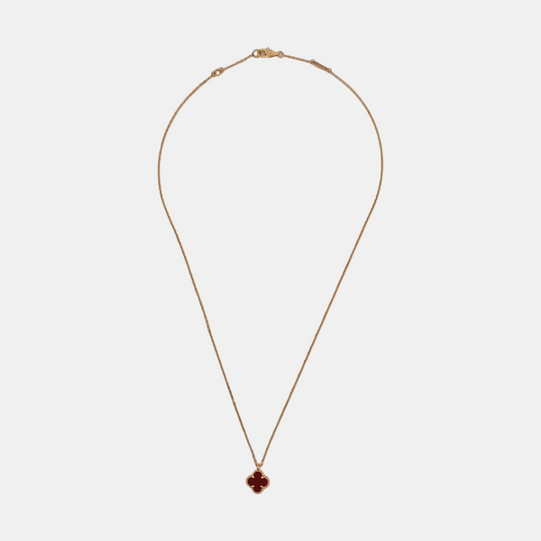 Sweet Alhambra 18k Rose Gold Necklace