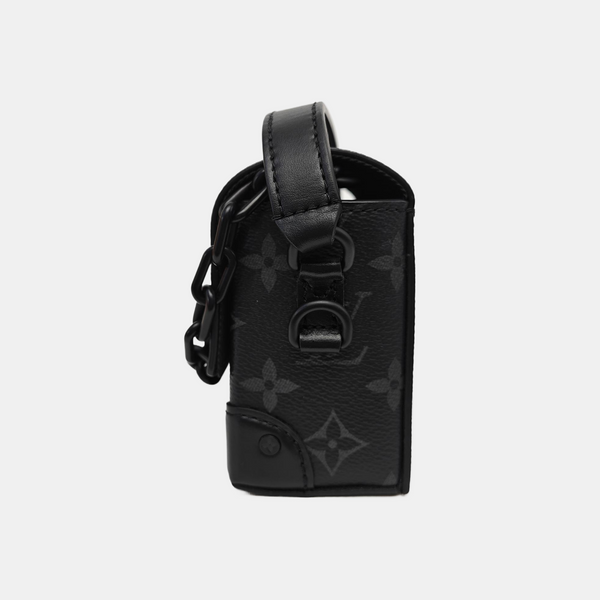 STEAMER Mini Monogram Calfskin Black