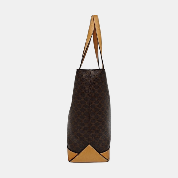 MACADAM TOTE Coated Canvas Brown