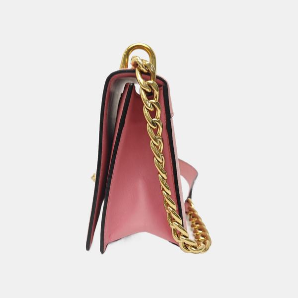Bauletto Saffiano Calfskin Red