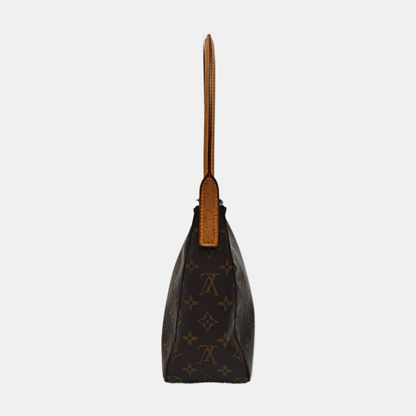 LOOPING MM Monogram Coated Canvas Brown