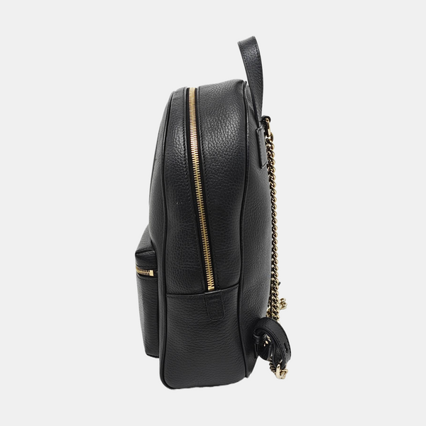 Calfskin Backpack Black