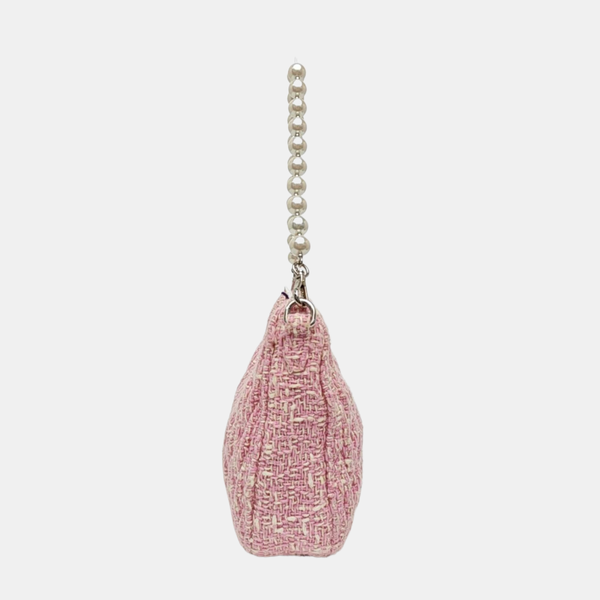 Fabric Shoulder Bag Pink