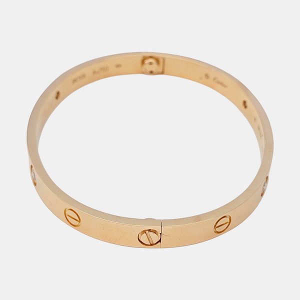 LOVE 18k Rose Gold Bangle