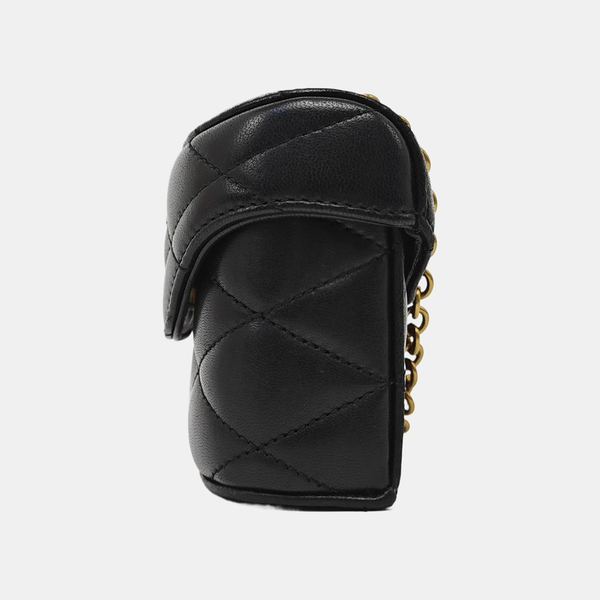 PUFFER Quilted Lambskin Black