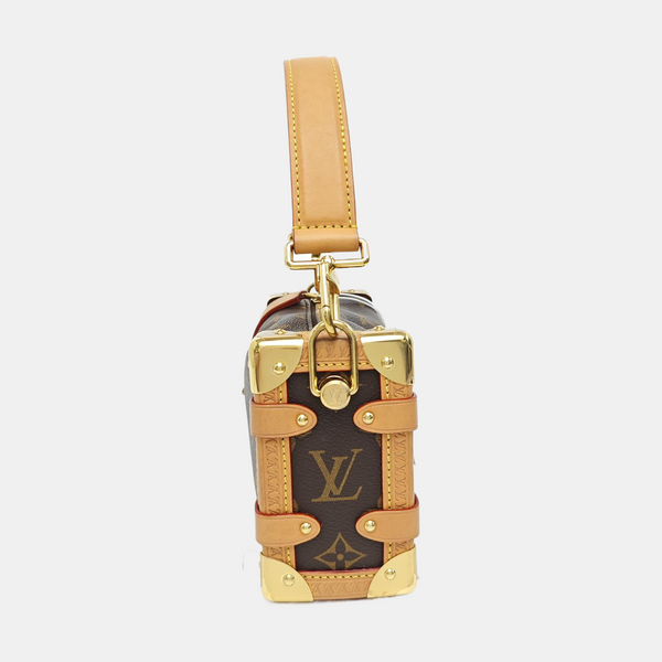 SIDE TRUNK PM Monogram Coated Canvas Brown