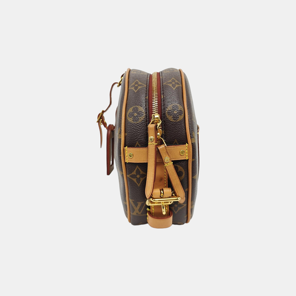BOITE CHAPEAU MM Monogram Coated Canvas Brown