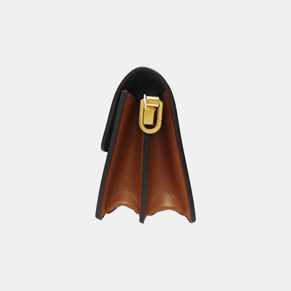 DAUPHINE Mini Monogram Coated Canvas Brown