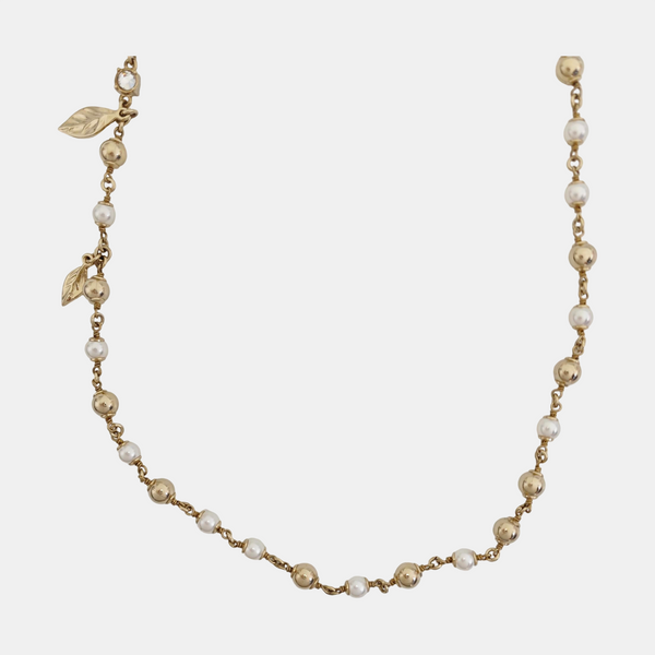Lab-Grown Diamond Gold Necklace