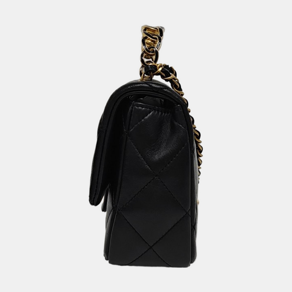 CLASSIC FLAP Mini Quilted Lambskin Black