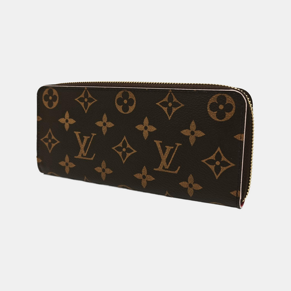 CLÉMENCE Monogram Coated Canvas Brown