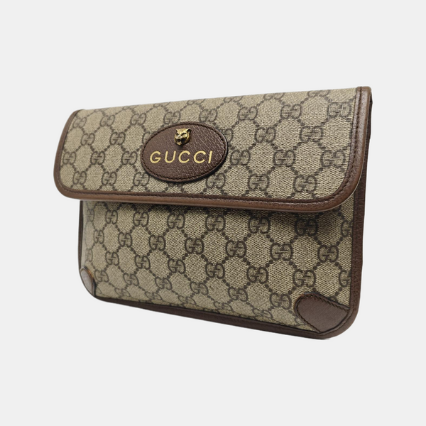 Neo Vintage Monogram Coated Canvas Beige