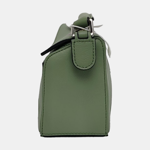 Authenticated pre-owned Puzzle Mini Calfskin Green - Shoulder Bag at Looply