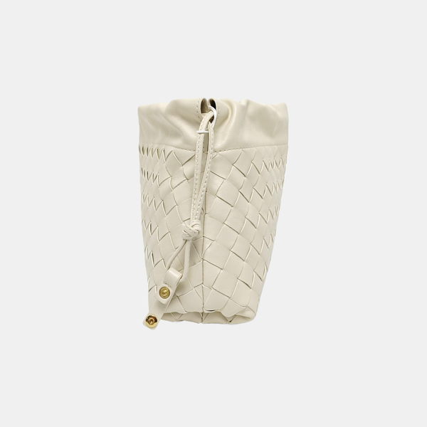 The Pouch Large Calfskin White