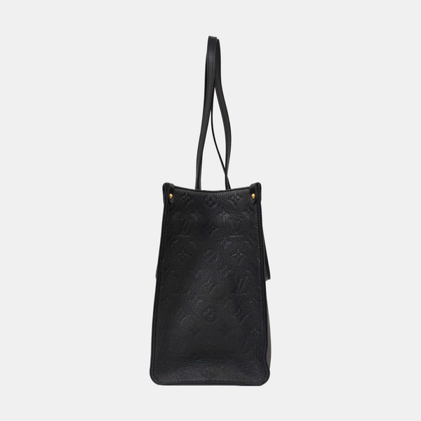ONTHEGO MM Monogram Calfskin Black