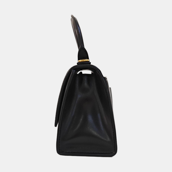 Hourglass XS Calfskin Black