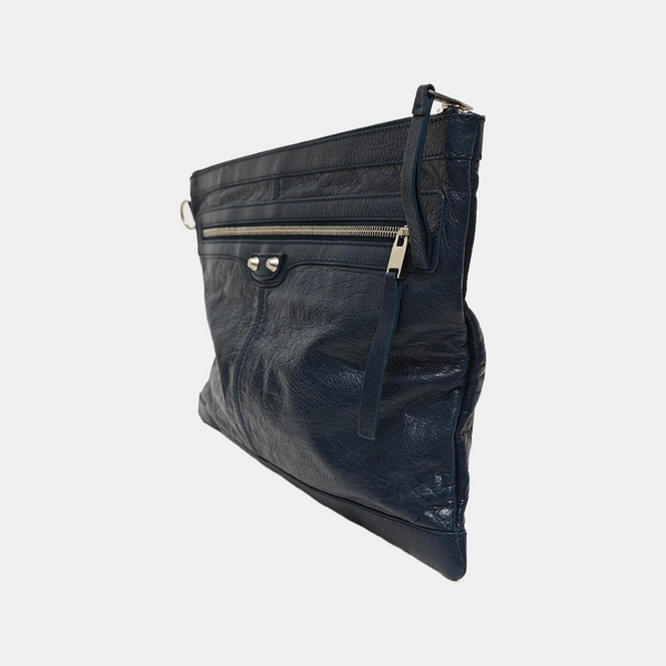 Classic City Medium Lambskin Blue
