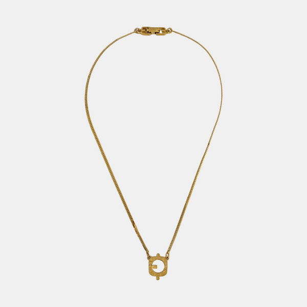 G Chain Metal Gold Necklace