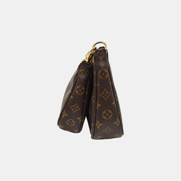 MULTI Monogram Coated Canvas Brown
