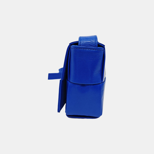Cassette Mini Calfskin Blue