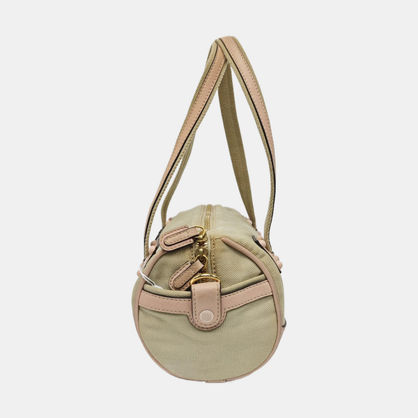 Canvas Shoulder Bag Beige
