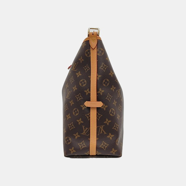 CARRYALL MM Monogram Coated Canvas Brown