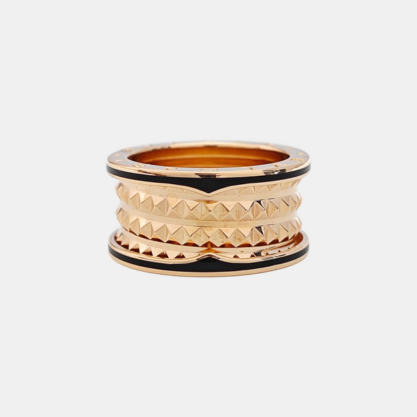 B.ZERO1 18k Rose Gold Ring EU 60