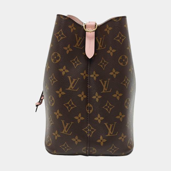 NÉONOÉ MM Monogram Coated Canvas Brown