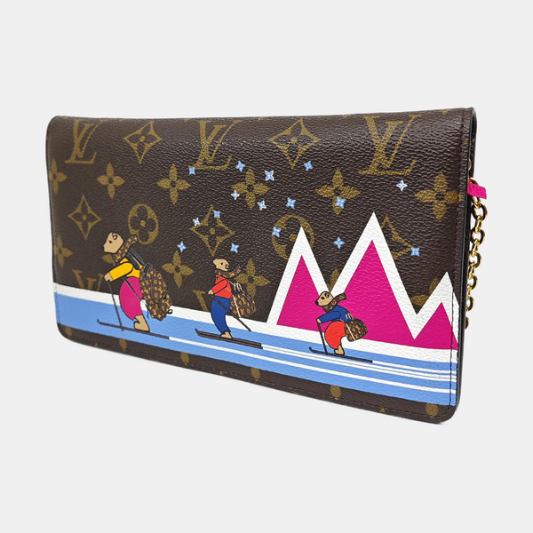 WEEK-END Monogram Coated Canvas Brown