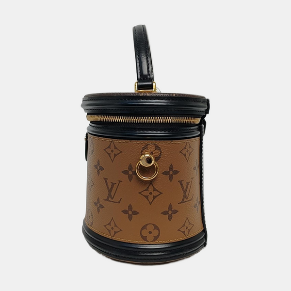 CANNES PM Monogram Coated Canvas Brown