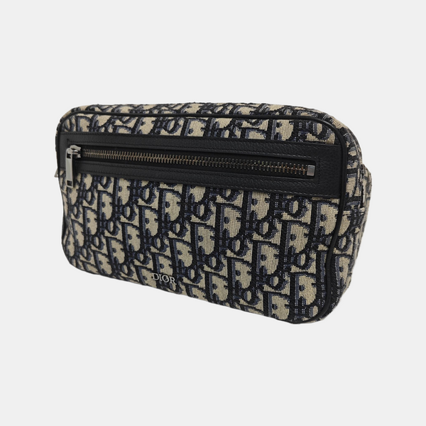 Oblique Canvas Belt Bag Multicolor