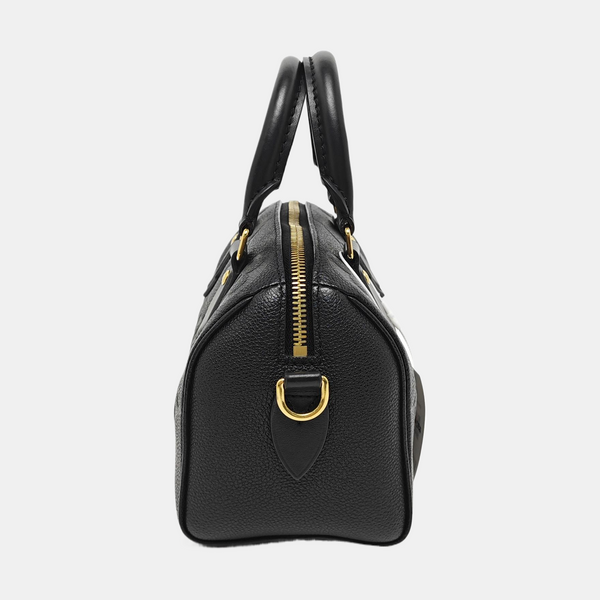 SPEEDY 20 Monogram Calfskin Black