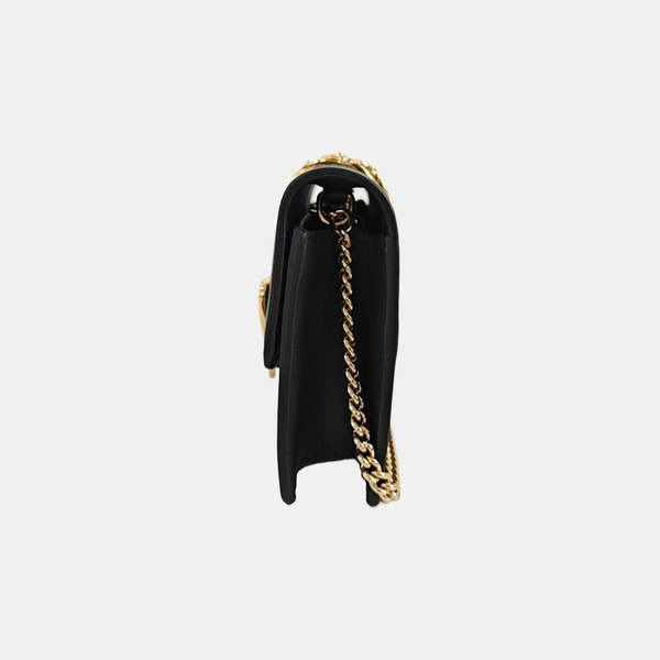 Sylvie Super Mini Calfskin Black