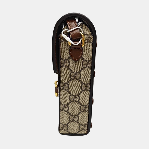 Horsebit 1955 Mini Coated Canvas Beige