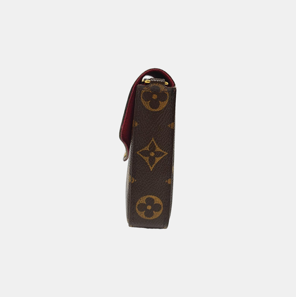 FÉLICIE Monogram Coated Canvas Brown