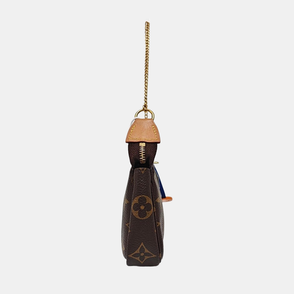 ACCESSOIRES Mini Monogram Coated Canvas Brown