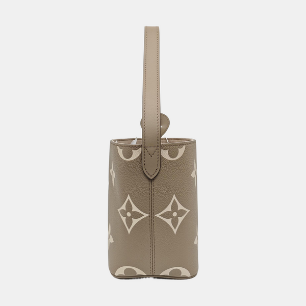 ALL IN BB Monogram Calfskin Gray