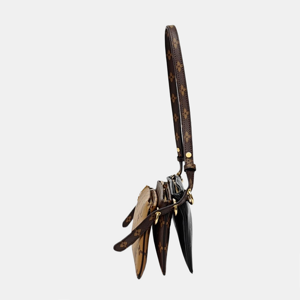 LV3 Monogram Coated Canvas Brown