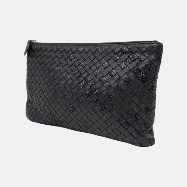Lambskin Clutch Black