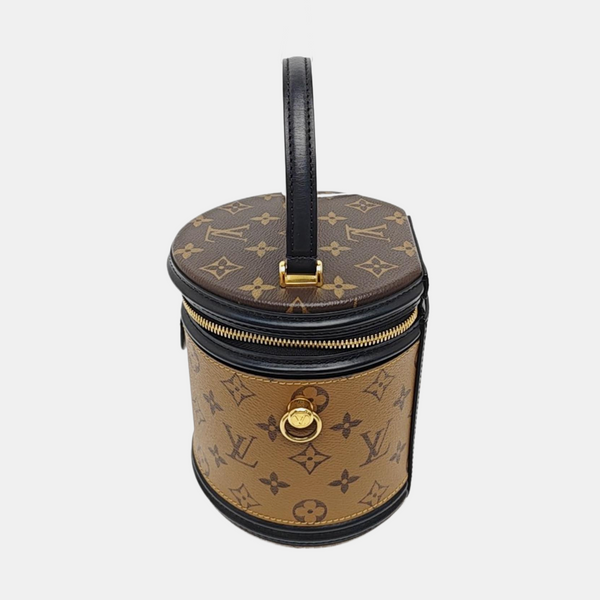 CANNES PM Monogram Coated Canvas Brown