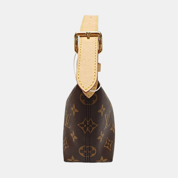 HILLS Monogram Coated Canvas Brown
