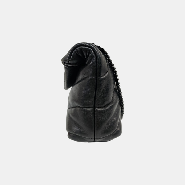 PUFFER Mini Quilted Lambskin Black