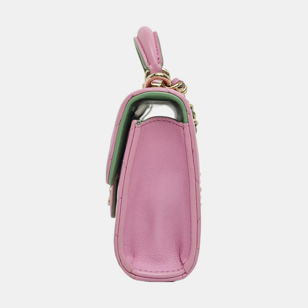 Quilted Lambskin Pink