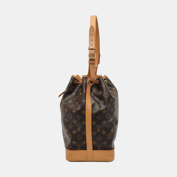 NOÉ GM Monogram Coated Canvas Brown