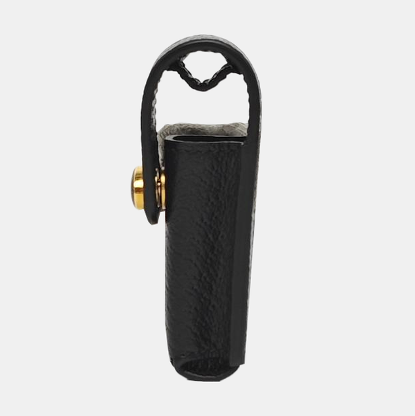 Calfskin Top Handle Bag Black